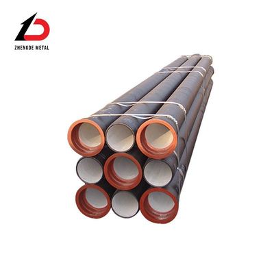 Custom Dimensions 6m 12m Ductile Iron Pipe Dn400
