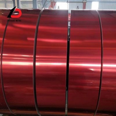 Tolerância -/ 1% Color Ral PPGI bobina de aço galvanizado pré-pintada para fabricação
