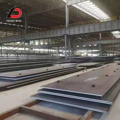 Placa padrão AISI para navios ASTM A36 SS400 Q235B Placa de aço de carbono laminada a frio quente