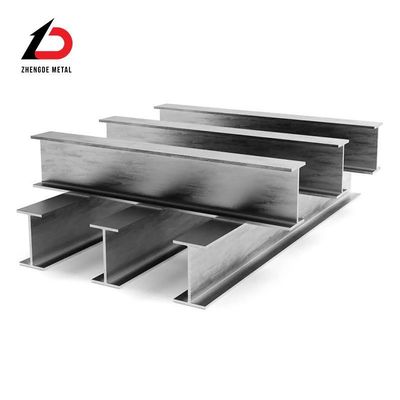 SS400 S235jr S355jr S355j2 A36 Feixe H galvanizado laminado a frio quente e frio de aço carbono leve