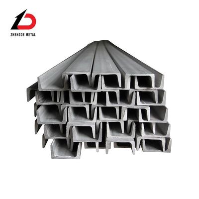 Peso leve H C U Canal ASTM A36 Sch80 SS400 S235jr W24 X 131 Aço de carbono laminado a quente