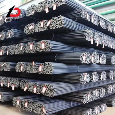 Rebarras de aço deformadas reforçadas com níveis médios e baixos de carbono da norma ASTM HRB335 HRB500 HRB600 para construção de edifícios