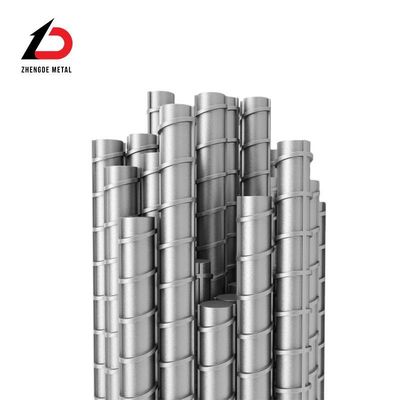 Low Alloy HRB400 HRB500 Ferro Rod Rebars Aço B500 B500b Barra deformada Diâmetro personalizado 6mm-50mm A500 Reforço de aço Barra de reforço