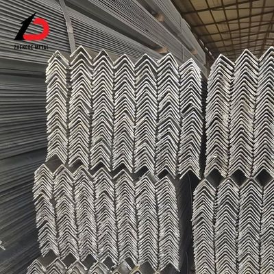 Ciclo personalizado A36 A53 Q235 Q345 aço galvanizado de carbono com ângulo igual ferro em forma de L aço leve ângulo