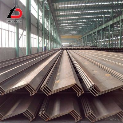 Empilhadeira de chapa de aço laminada a quente Tipo U/Z Construção Utilização Chapa de chapa de aço leve de baixo carbono