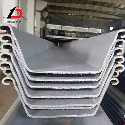 Preço de fábrica baixo Sy290 laminado a frio U Chapa de aço U-tipo laminado a quente para parede de retenção Larsen laminado a frio Chapas de chapas de aço Larsen