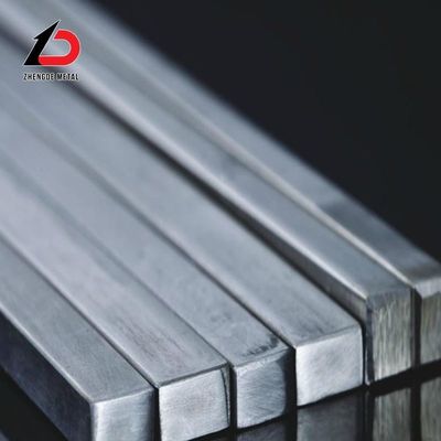 Alta qualidade 6061 6082 T6 Rod de alumínio laminado a quente Barra quadrada de alumínio usada para construção civil