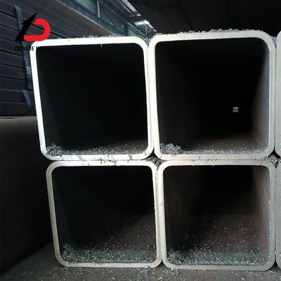 ASTM A56 De Tubo De Acero Quadrado laminado a quente Rhs Tubo de peso de aço carbono Rectangular Tubo de ferro preto Preço de fábrica de material de construção