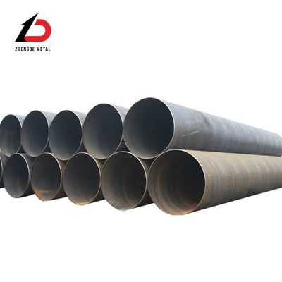 Tubo de aço laminado em espiral A53 A333 A106 St45 Sch40 DN15 SSAW Tubo laminado em espiral