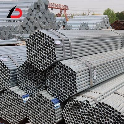 ASTM A53 150 mm Tubo de aço galvanizado Dx51d Z275 Z100 Z80 Tubo de aço redondo
