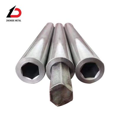 Tubo de aço carbono desenhado a frio Forma especial Tubo de aço carbono personalizado Tubo hexagonal de aço carbono