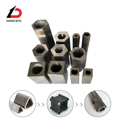 1020 Q355 Q195 Q235 aço carbono triângulo hexagonal pentagonal tubos de aço sem costura soldados / laminados a quente / polidos