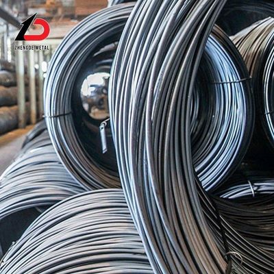 SAE1008/Q195 Ms Rodas de arame de aço com baixo teor de carbono, arame para fabricação de unhas, 5,5 mm 6,5 mm 8 mm preço do arame