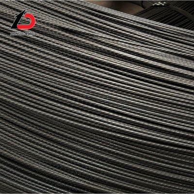 Arame de concreto pré-enforcado 3.8mm 4mm 4.8mm 5.0mm 6mm 7mm Espiral com nervuras de alta tensão de carbono PC Arame de aço