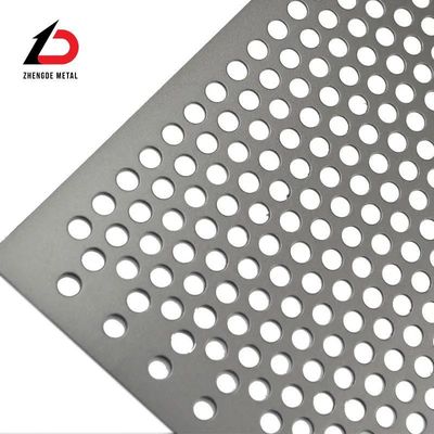 Processamento de alimentos Rede perfurada de metal 2 mm X 10 mm X 1 mm Pitch de abertura personalizada