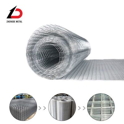 Galvanizado galvanizado a quente 6 gauge malha soldada 12 gauge fio 1/4 'x 4'' Filtro de malha malha de fio soldado aço inoxidável 304