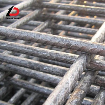 Painel de malha de arame de revestimento de aço malha de arame soldada deformada barras de aço concreto reforçando malha de revestimento de aço