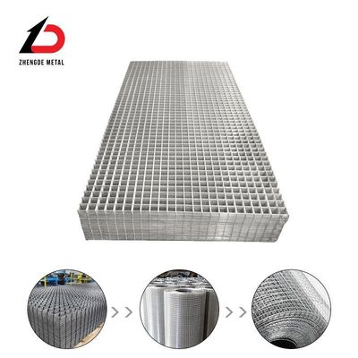 Grelha de arame galvanizado a quente China 800 mm - 1600 mm Largura 6 x 6 Grelha de arame galvanizado