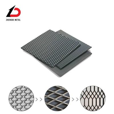 0.1mm-30mm Mild Steel Expanded Mesh Estiramento Expanded Metal Mesh